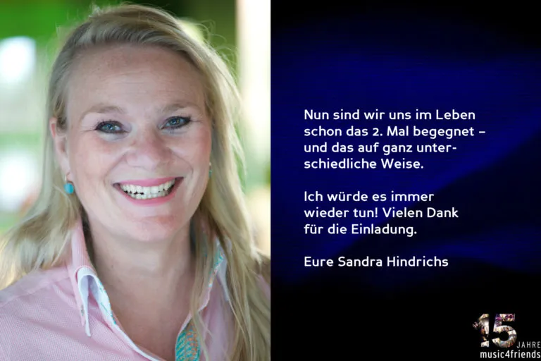 15 Jahre music4friends: Gratulationen von Wegbegleitern zur Jubiläumsgala.